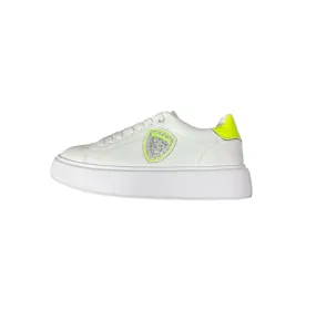 Blauer Venus Platform Bianca Giallo Fluo