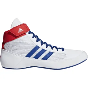 Adidas 221 HVC 2 Wrestling Shoes - White Red Royal