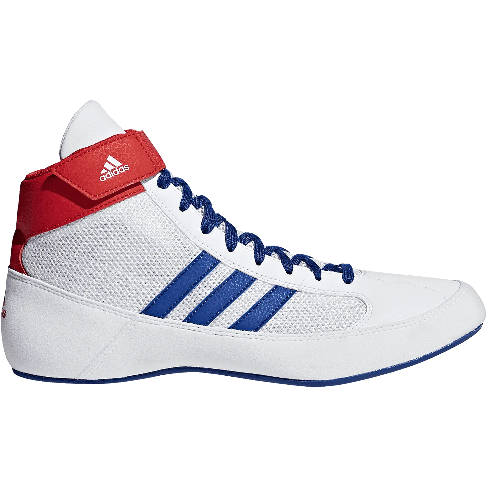 Adidas 221 HVC 2 Wrestling Shoes - White Red Royal