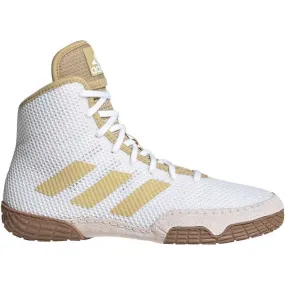 Adidas 230 Tech Fall 2.0 Wrestling Shoes - White Vegas Gold