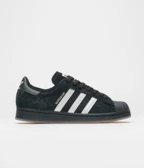 Adidas Superstar ADV Shoes - Core Black / Zero Metallic / Spark