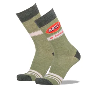 Adult In Training Socks Men’s Crew Sock