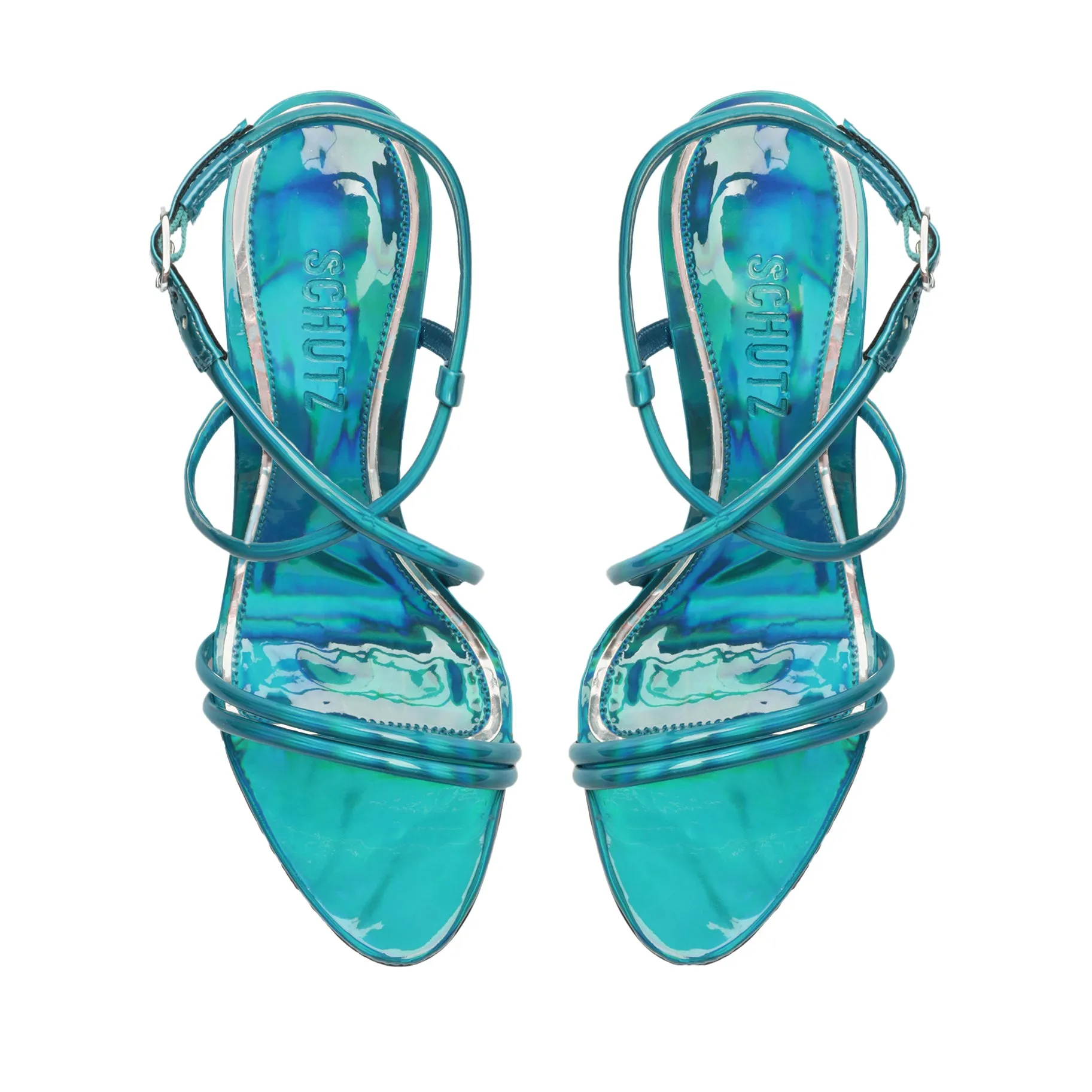 Aimee Specchio Leather Sandal