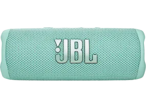 Altavoz inalámbrico - JBL Flip 6, Resistente al agua, RMS 10 W , Bluetooth, Hasta 12 h, Turquesa