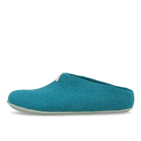 Baabuk Mel Filzpantoffel Slipper Duck Blue