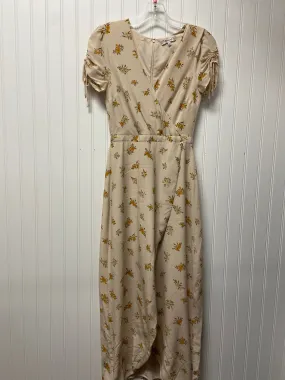 Beige Dress Casual Maxi Madewell, Size Xs