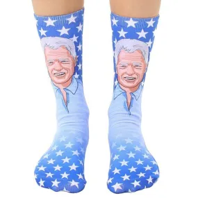 Bill Clinton Socks Unisex Crew Sock