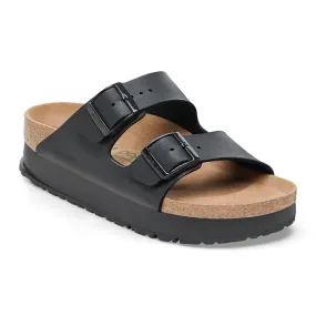 Birkenstock Arizona Flex Platform Vegan Sandal - Black