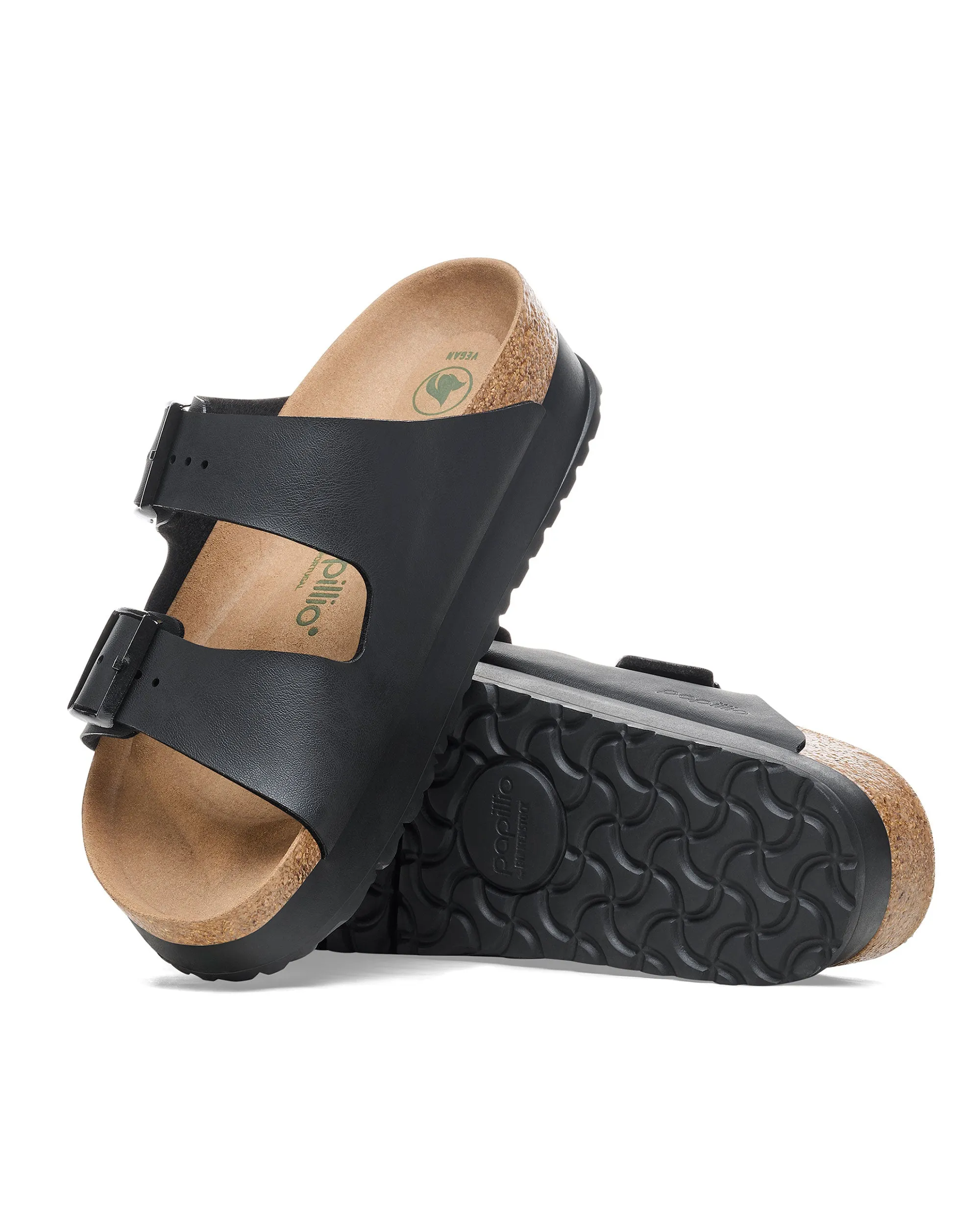 Birkenstock Arizona Pap Flex Platform Nero