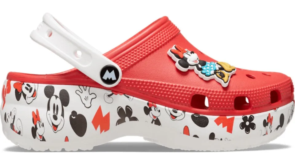 Crocs Mickey Platform Clog Flame