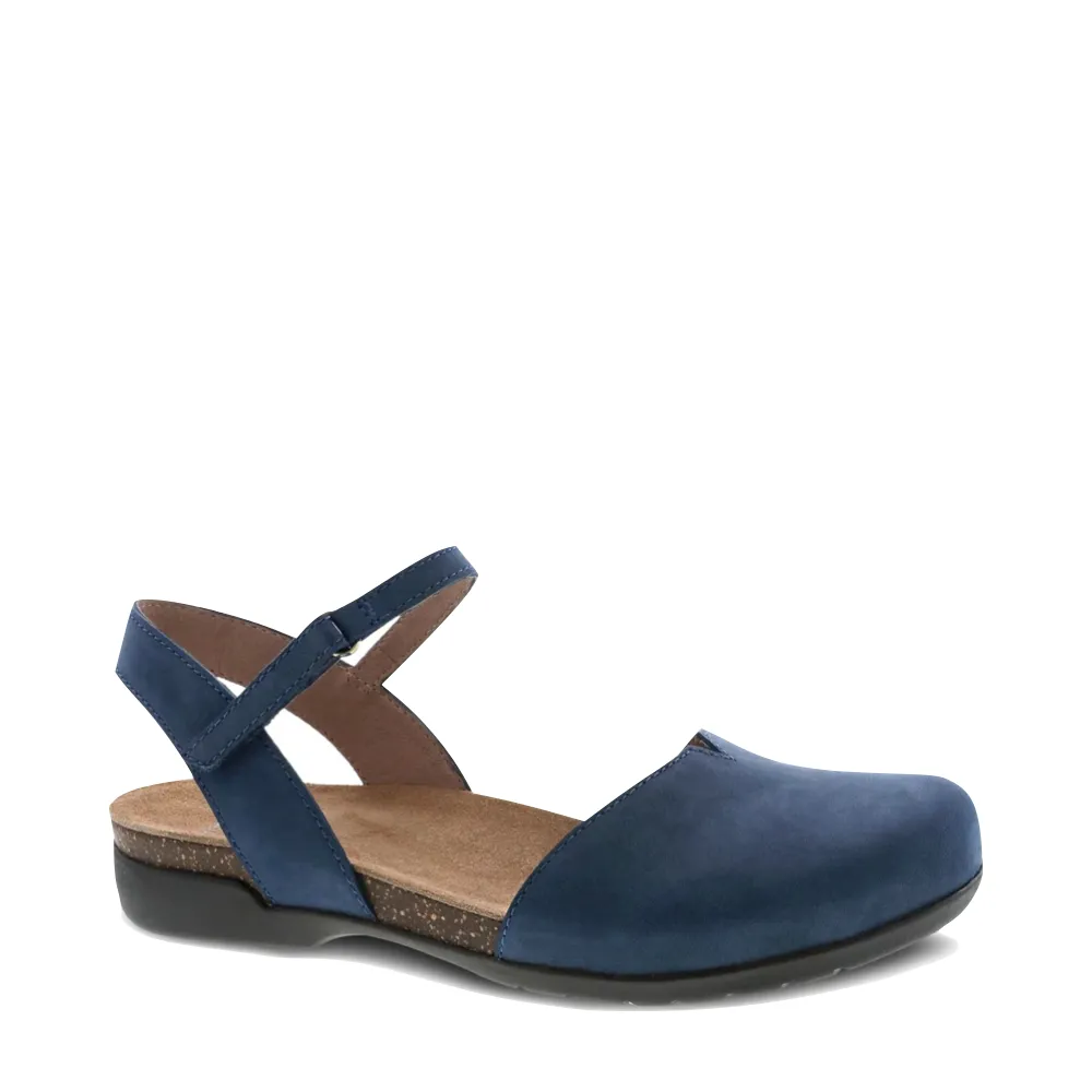 Dansko Women's Rowan Closed Toe Sandal in Navy