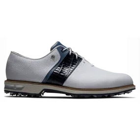 FootJoy Men's Premier Golf Shoes- White/Black/Navy