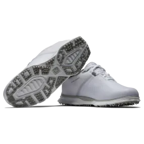 FootJoy Women's Pro SL Sports Golf Shoes- White/Grey