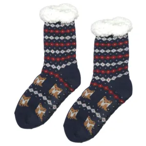 Foxy N Around Slipper Socks