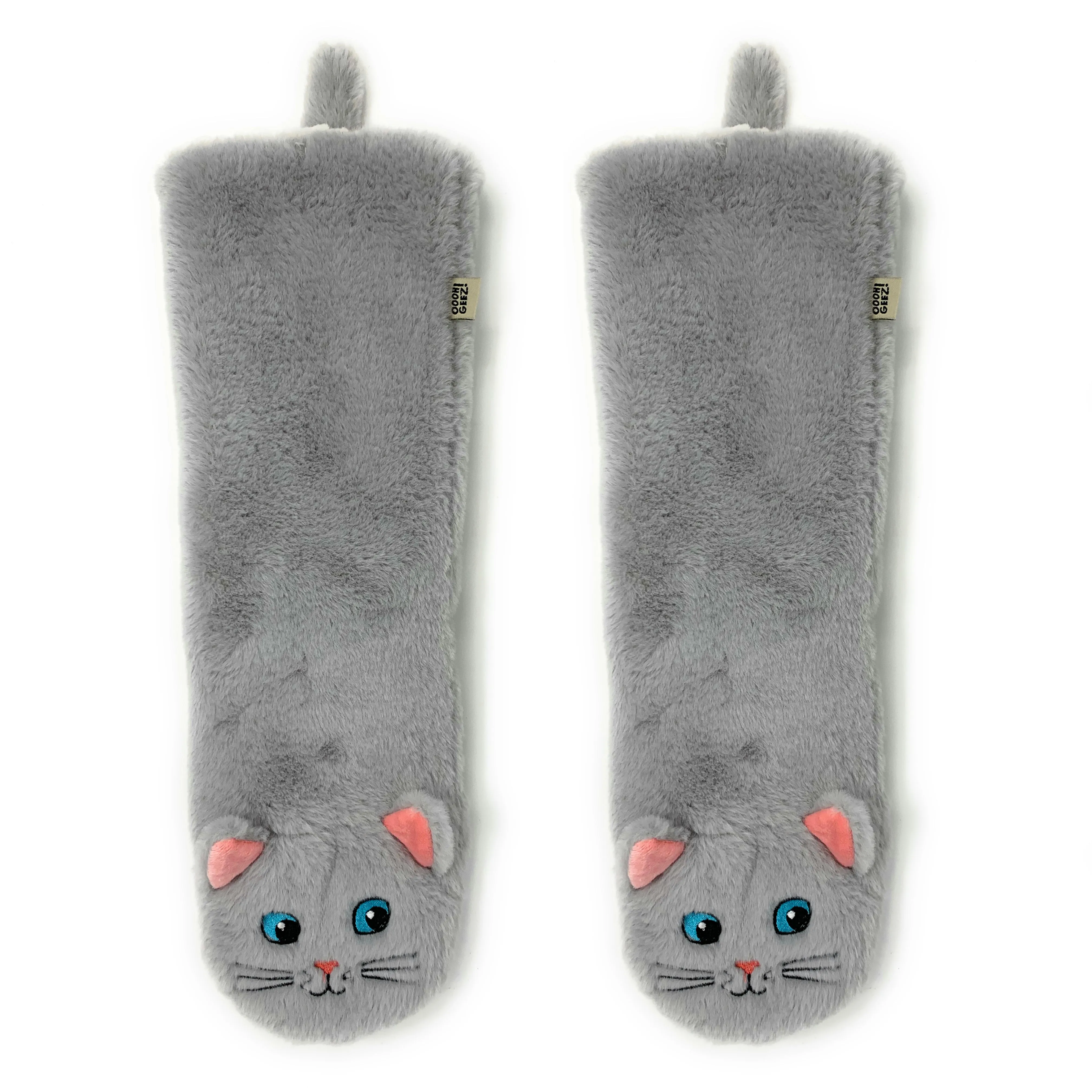 Here Kitty Kitty Plush Slipper Socks