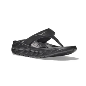 HOKA ONEONE W ORA RECOVERY FLIP BLACK ホカオネオネ ウィメンズ W オラ リカバリーフリップ ブラック【1117910-BDGGR】