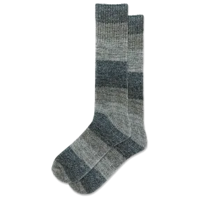 HOTSOX Men's Ombre Chenille Crew Sock