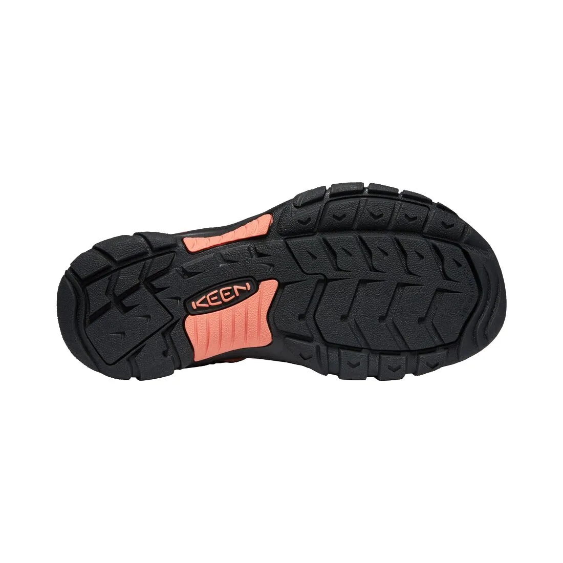 Keen Newport H2 Sandal - Black Multi / Coral