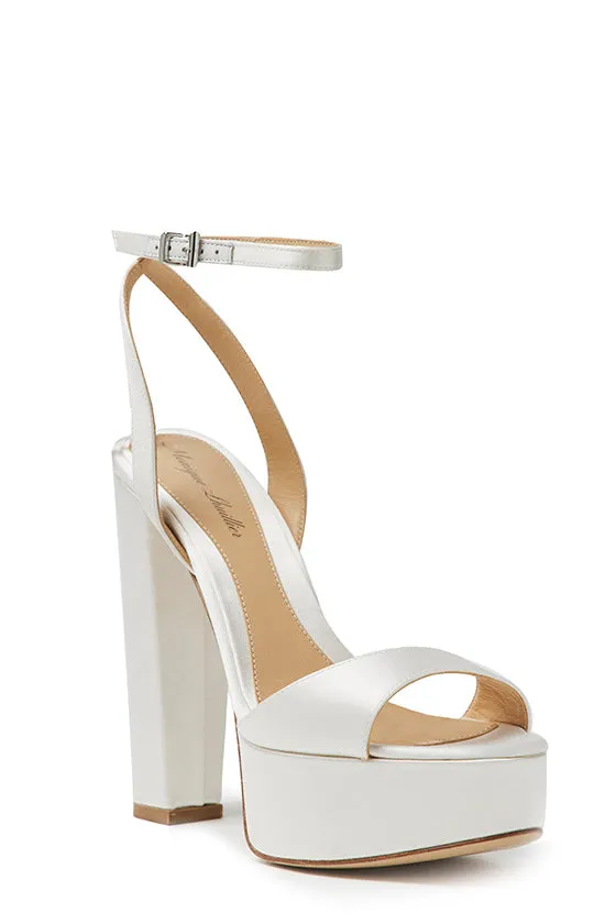 Khloe Satin Platform