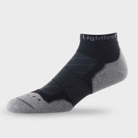 Lightfeet Evolution Sock | Midweight | Mini Crew | Black