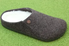 Mens Zermatt Slipper - Mocha Wool/Shearling