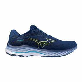 Mizuno | Men's Wave Rider 27 Running Shoes - Navy Peony