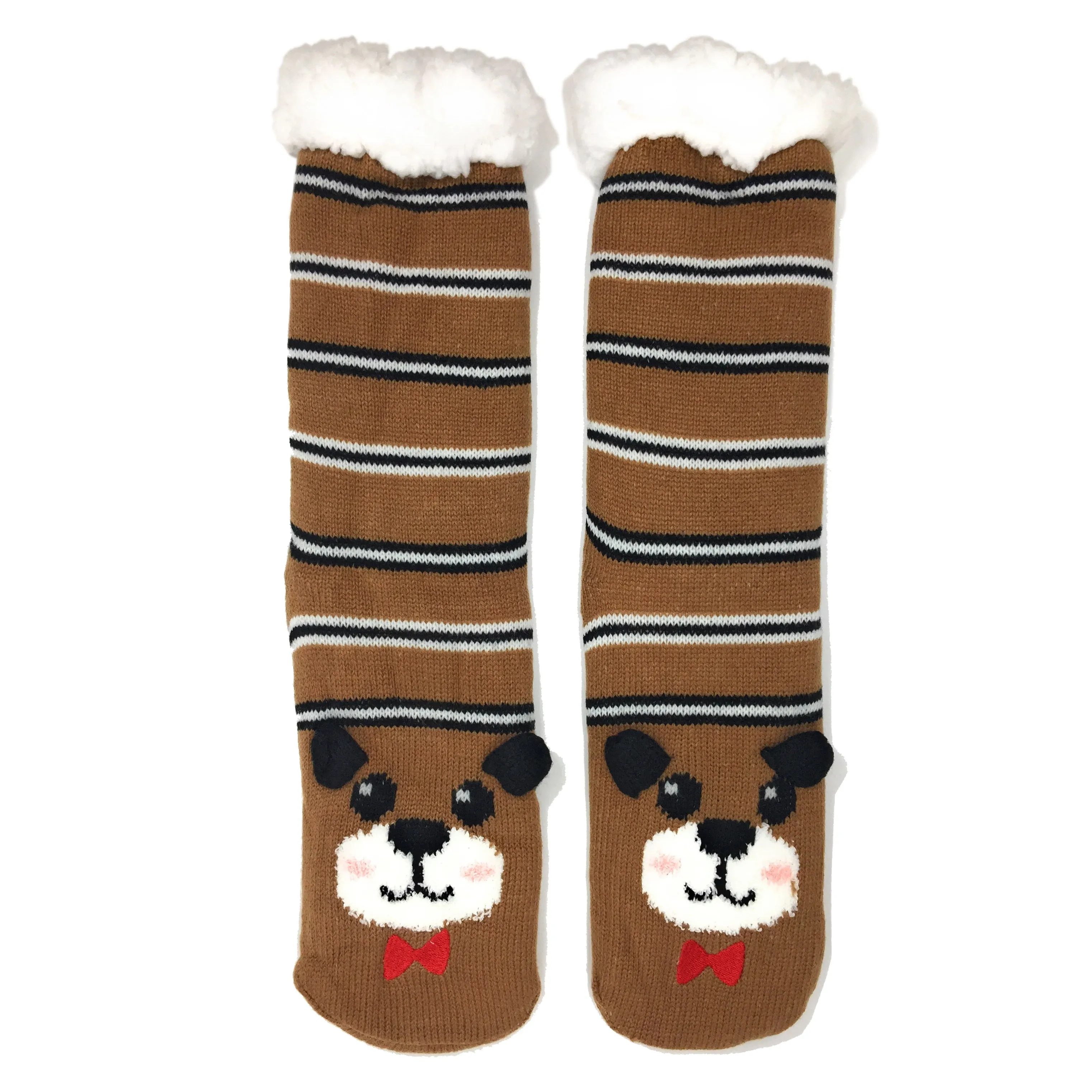 Mr. Bear Slipper Socks