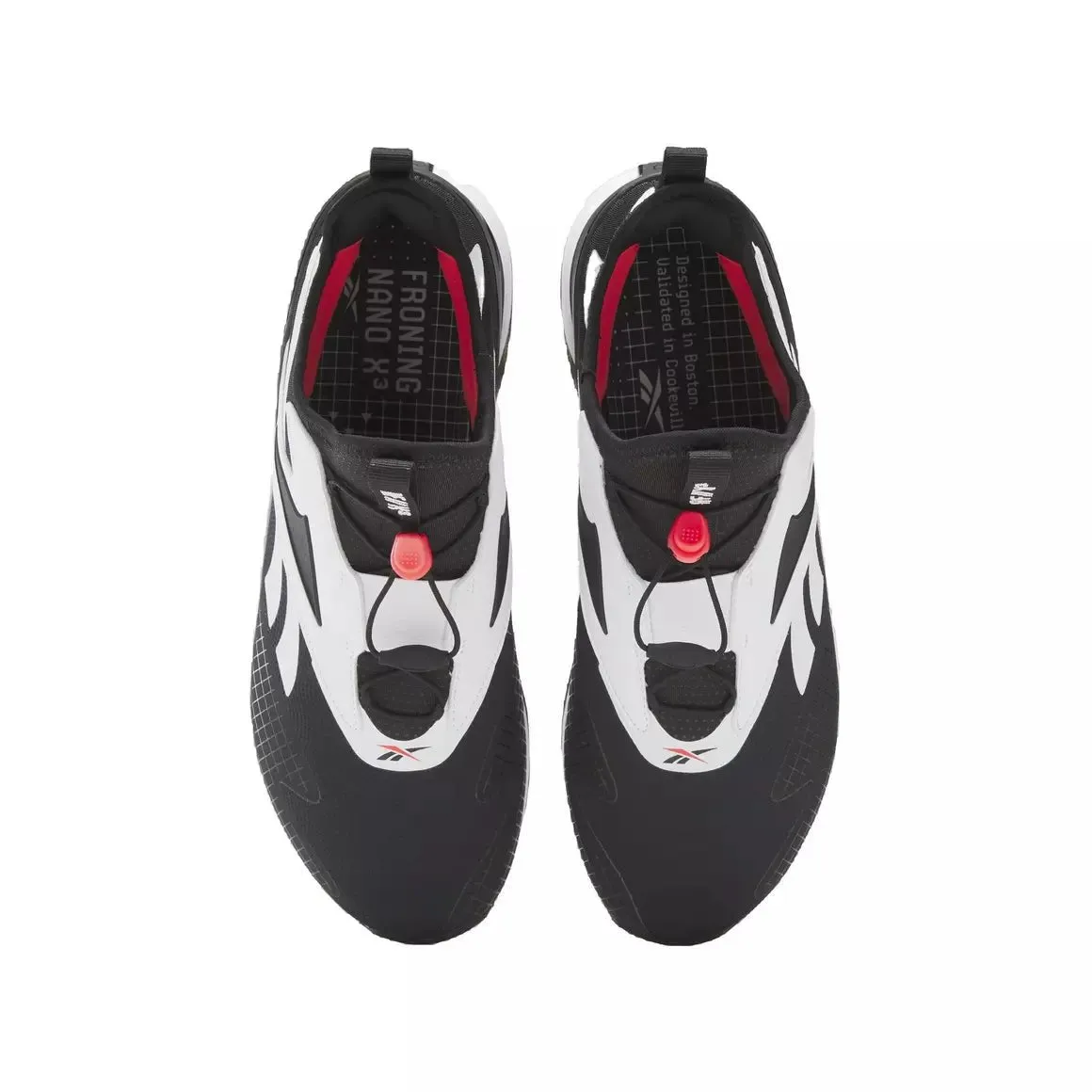 Nano X3 Froning Training Shoes: Black/White/Cherry