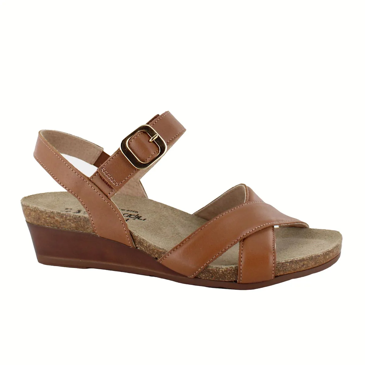 Naot Throne Sandal - Caramel Leather