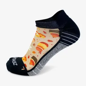 Pumpkin Spice Running Socks (No Show)