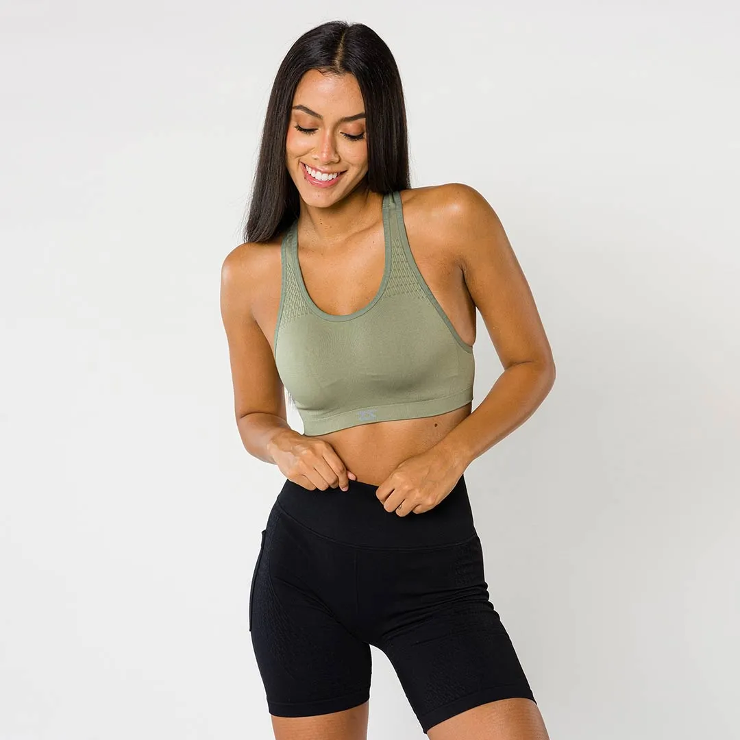 Seamless Running Sports Bra