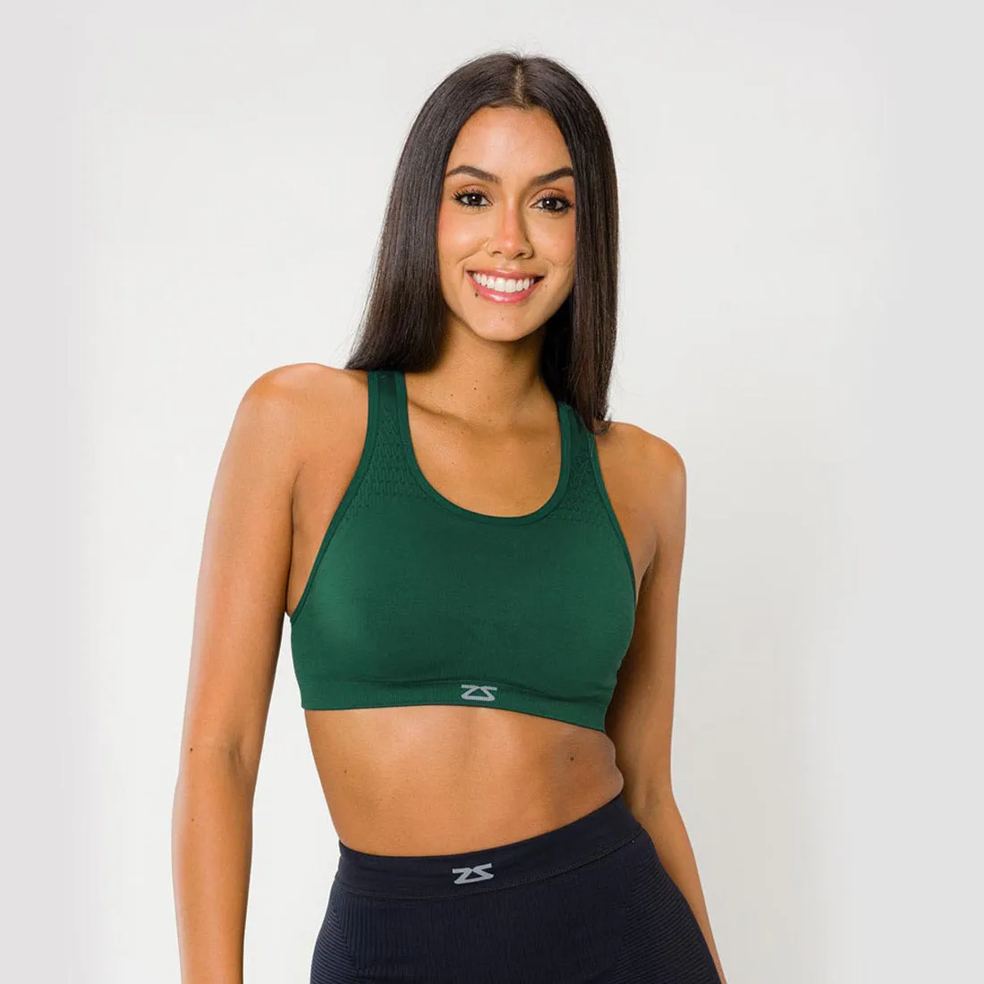 Seamless Running Sports Bra