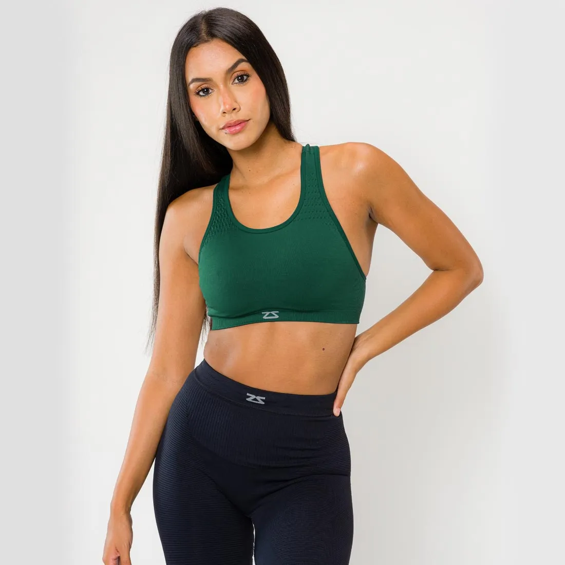 Seamless Running Sports Bra