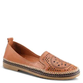 Spring Step Ingrid Slip On SHOES- Camel LEATHER